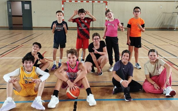 Entraînement au gymnase